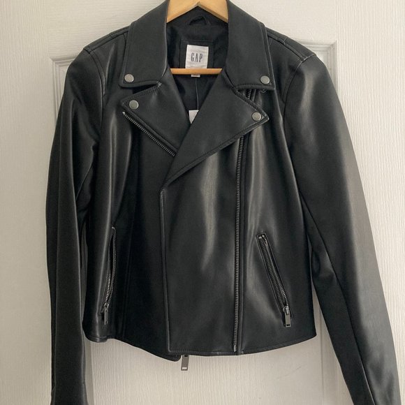 Gap Vegan Leather Jacket - Picture 1 of 2